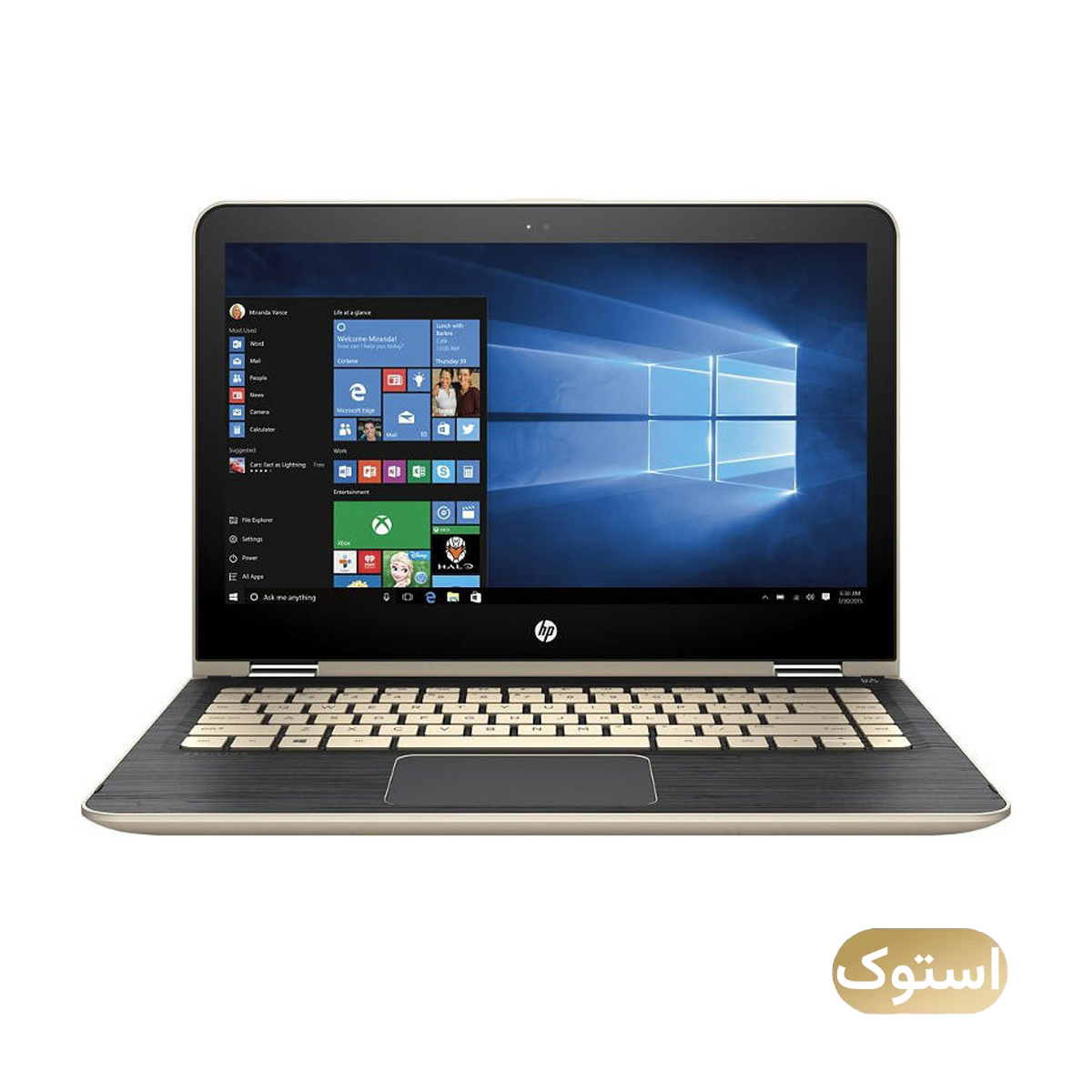 لپ تاپ استوک USED - اچ پی 14 اینچی مدل Pavilion x360 M3 i5 6200U 8GB 256GB - مشکی لپ تاپ استوک USED - اچ پی 14 اینچی مدل Pavilion x360 M3 i5 6200U 8GB 256GB - مشکی