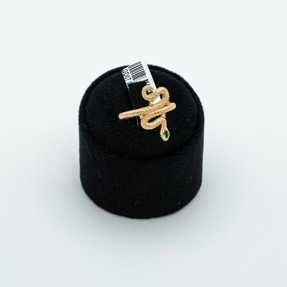 انگشتر طلا 18 عیار گالری طلا عرفان زنانه مدل فالکون کد 2366