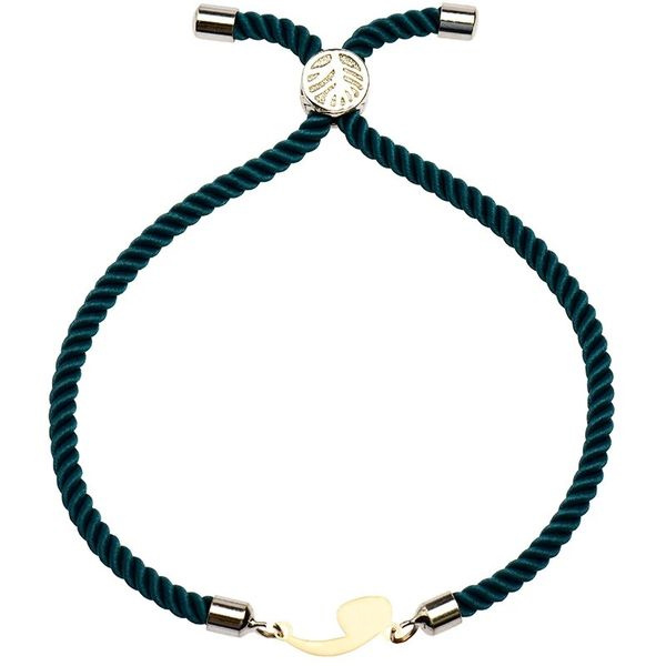 دستبند طلا 18 عیار دخترانه شمیم گلد گالری مدل 3 گل