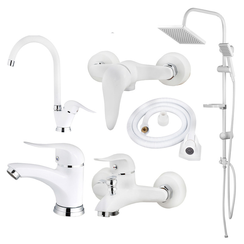 ست شیرآلات شیرالات بهداشتی و ساختمانی توفیق مدل اوج پلاس مجموعه 6 عددی