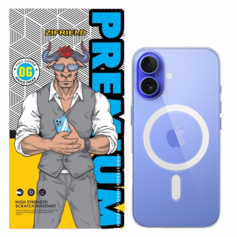 کاور زیفرند مدل Super Crystal Magsafe مناسب برای گوشی موبایل اپل iPhone 17