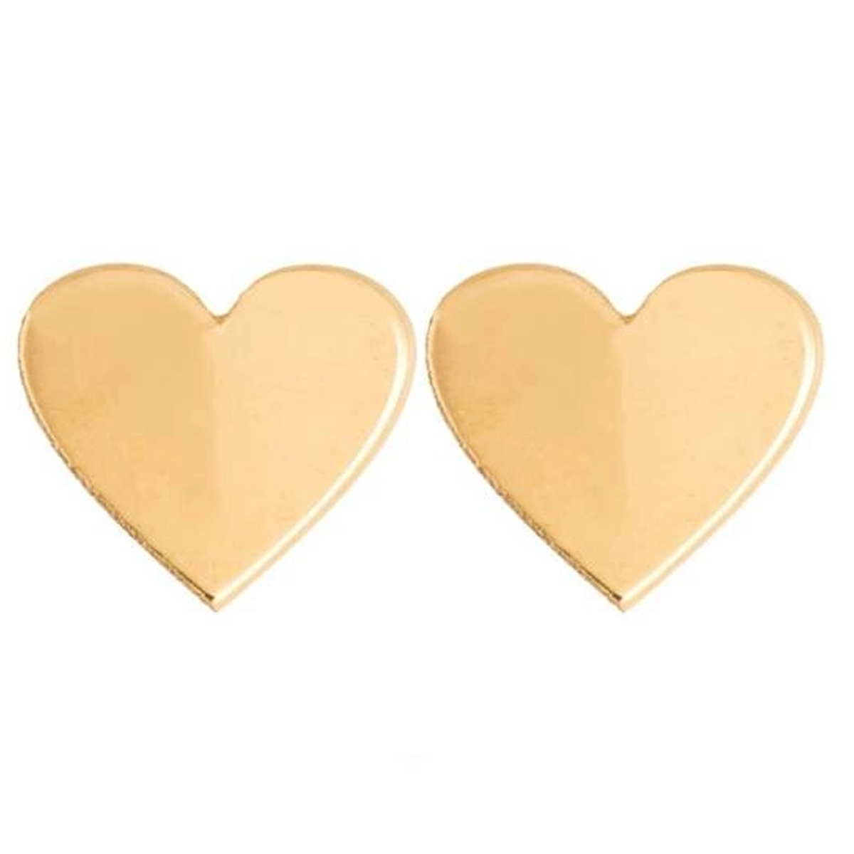 گوشواره طلا زنانه اپال گلد مدل مدل قلب کد GH017