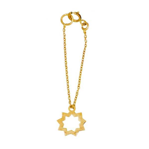 آویز ساعت طلا 18 عیار زنانه شمیم گلد گالری مدل AS312