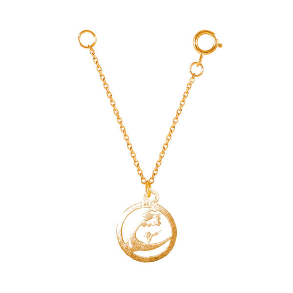 آویز ساعت طلا 18 عیار شمیم گلد گالری کد 0.77