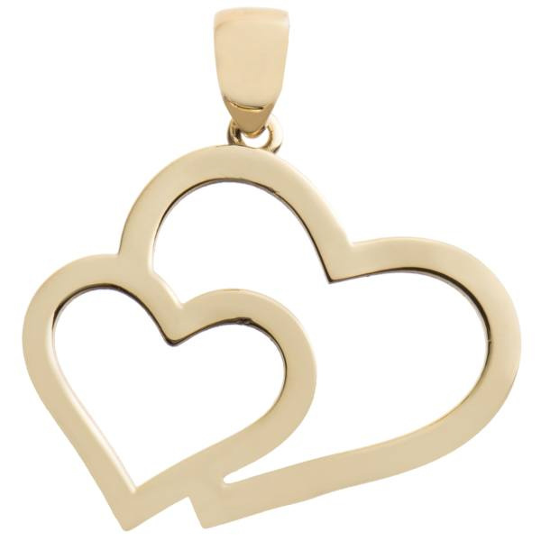 آویز گردنبند طلا 18 عیار شمیم گلد گالری مدل Ab729