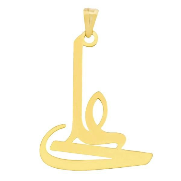 آویز گردنبند طلا 18 عیار شمیم گلد گالری طرح اسم علی کد UN043 آویز گردنبند طلا 18 عیار شمیم گلد گالری طرح اسم علی کد UN043