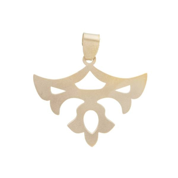 آویز گردنبند طلا 18 عیار شمیم گلد گالری کد SG207