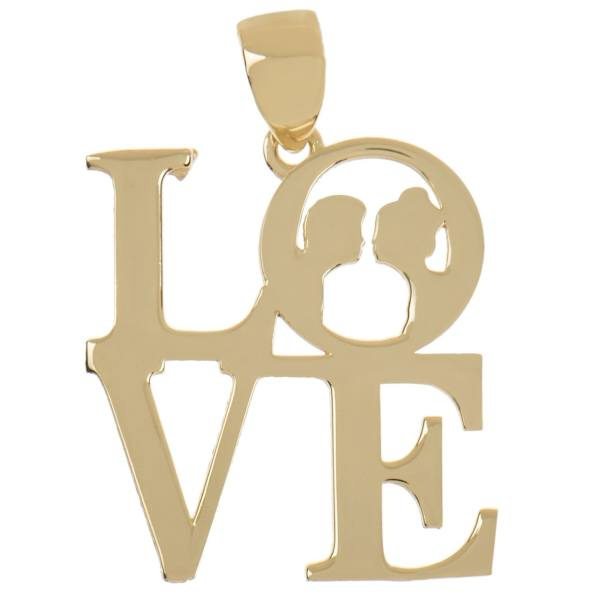 آویز گردنبند طلا 18 عیار شمیم گلد گالری مدل AB566