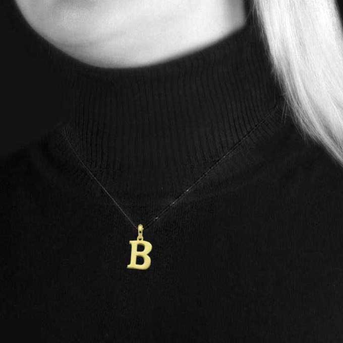 آویز گردنبند طلا 18 عیار شمیم گلد گالری مدل GM102