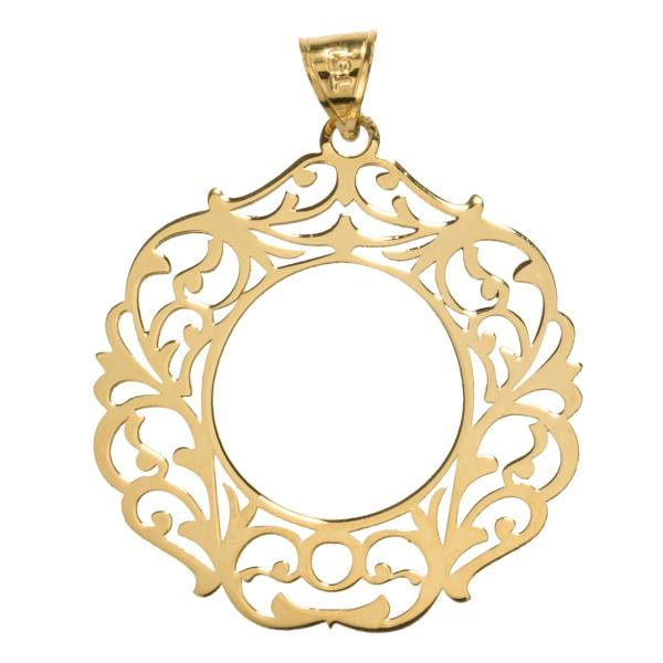 آویز گردنبند طلا 18 عیار شمیم گلد گالری کد SG247