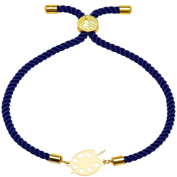 دستبند طلا 18 عیار زنانه شمیم گلد گالری مدل پالت نقاشی 630