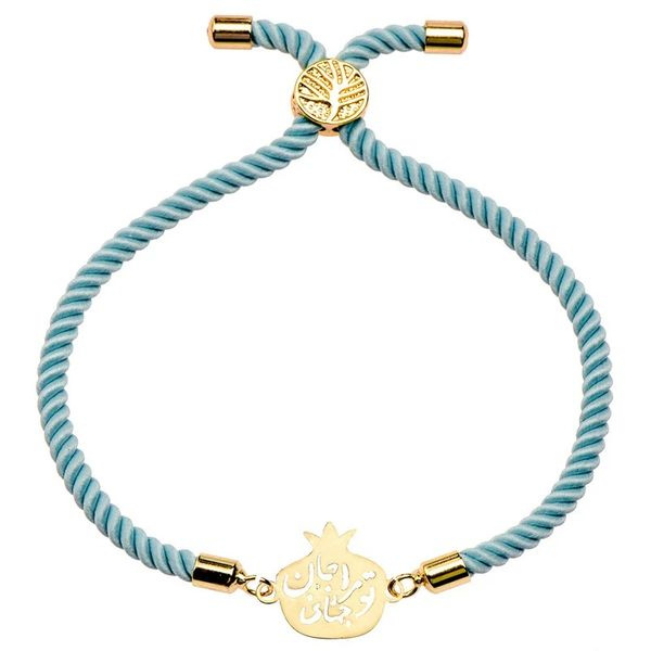 دستبند طلا 18 عیار زنانه شمیم گلد گالری مدل M110