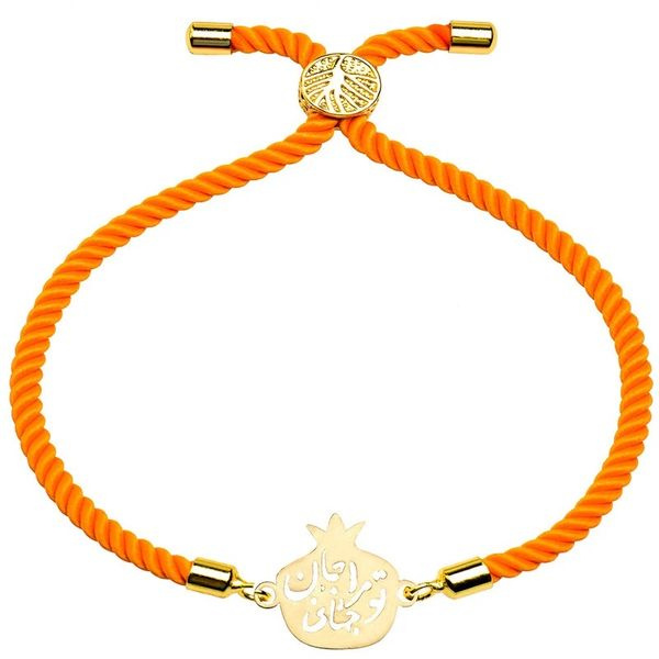 دستبند طلا 18 عیار زنانه شمیم گلد گالری مدل M147