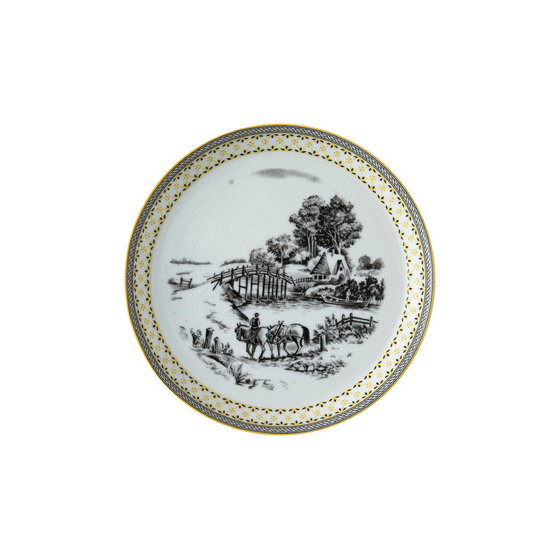 پیش دستی زی مدل فرم اس  18 ویلیج درجه یک بسته شش عددی