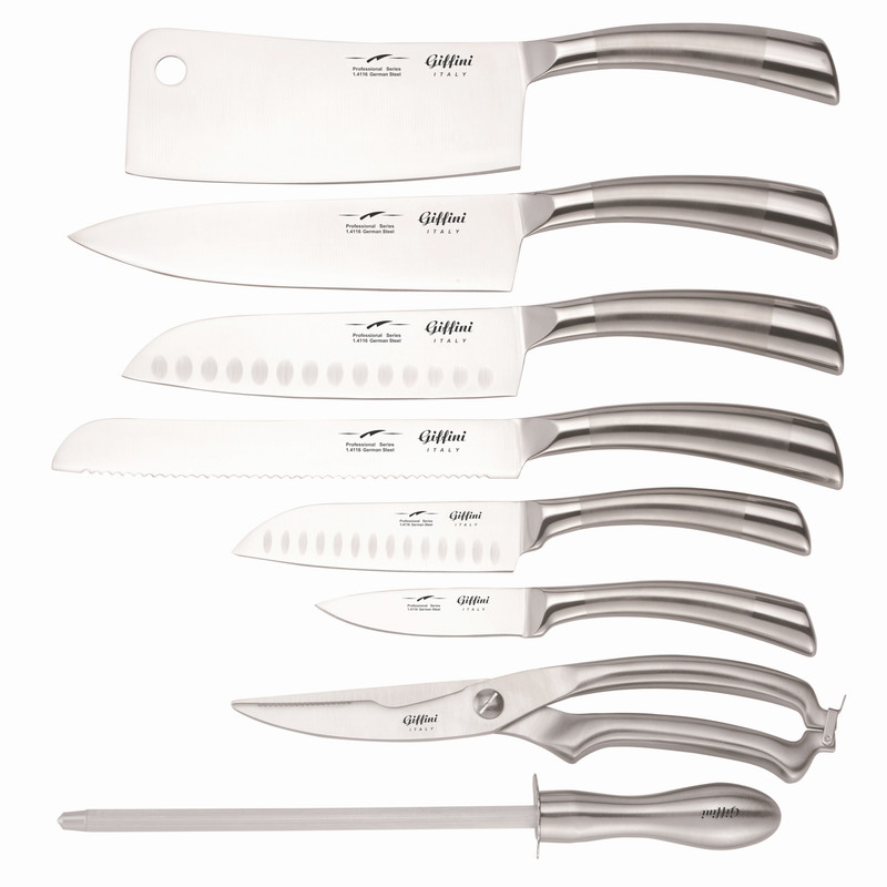 ست چاقو 8 پارچه جی فی نی مدل SS-01 ست چاقو 8 پارچه جی فی نی مدل SS-01