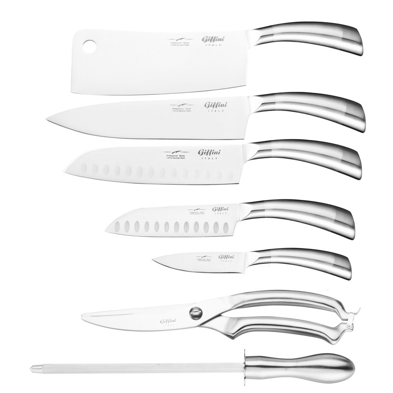 ست چاقو آشپزخانه 7 پارچه جی فی نی مدل G-K-C-8 ست چاقو آشپزخانه 7 پارچه جی فی نی مدل G-K-C-8