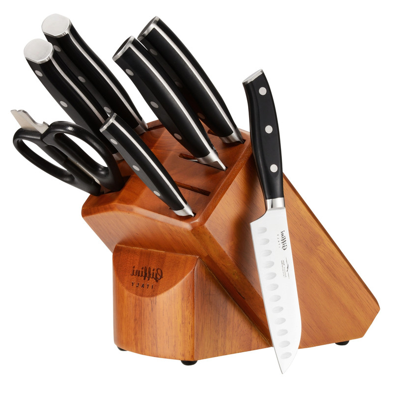 سرویس چاقو 8 پارچه جی فی نی مدل W.S.R.8 سرویس چاقو 8 پارچه جی فی نی مدل W.S.R.8