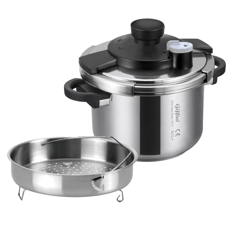 زودپز جی فی نی مدل GS-01 PLUS گنجایش 6 لیتر زودپز جی فی نی مدل GS-01 PLUS گنجایش 6 لیتر