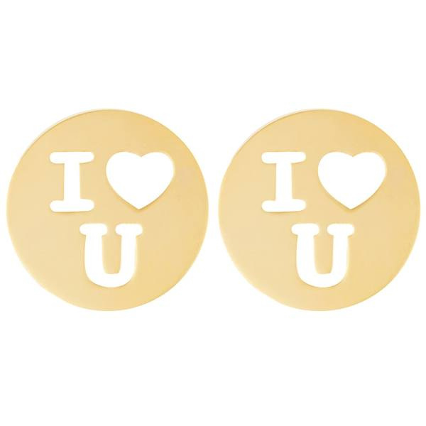 گوشواره طلا 18 عیار شمیم گلد گالری مدل GM30