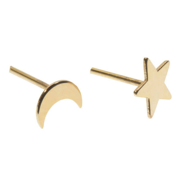 گوشواره طلا 18 عیار شمیم گلد گالری مدل EL77