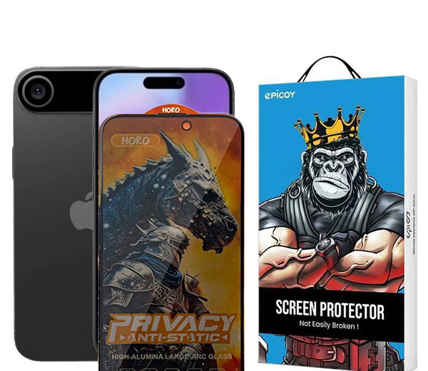 محافظ صفحه نمایش حریم شخصی اپیکوی مدل Knight Privacy مناسب برای گوشی موبایل اپل iPhone 17 Air