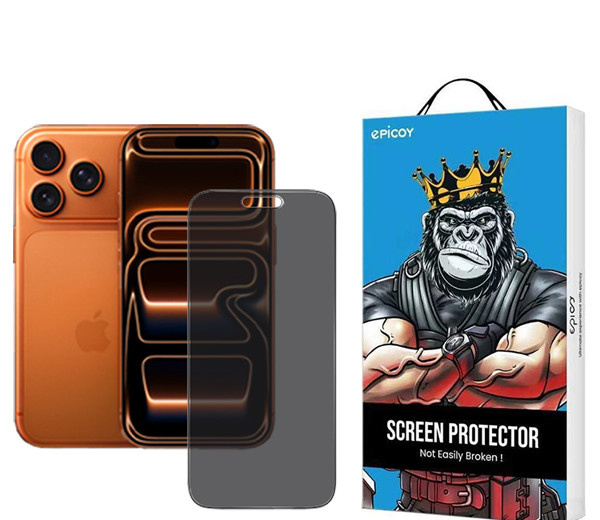 محافظ صفحه نمایش حریم شخصی اپیکوی مدل Privacy مناسب برای گوشی موبایل اپل iPhone 17 Pro / 17 /16 Pro