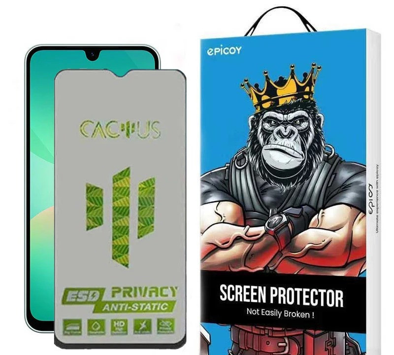 محافظ صفحه نمایش حریم شخصی اپیکوی مدل Cactus-ESD-Privacy مناسب برای گوشی موبایل سامسونگ Galaxy A17 / A26 / A16