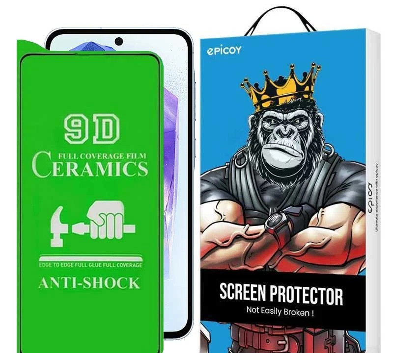 محافظ صفحه نمایش سرامیکی اپیکوی مدل Unbreakable مناسب برای گوشی موبایل سامسونگ Galaxy S25 FE / A55 / A35