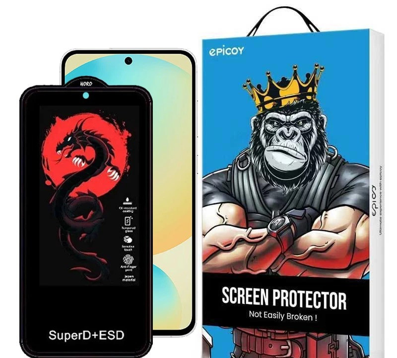 محافظ صفحه نمایش اپیکوی مدل Dragon ESD مناسب برای گوشی موبایل سامسونگ Galaxy S25 FE/ A55/ A35
