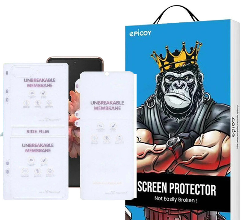 محافظ صفحه نمایش و پشت گوشی اپیکوی مدل Hydrogel-Matte مناسب برای گوشی موبایل سامسونگ Galaxy Z Flip 7