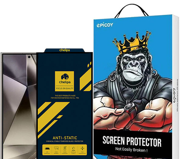 محافظ صفحه نمایش اپیکوی مدل Chelipa Anti-Static مناسب برای گوشی موبایل سامسونگ Galaxy S24 Ultra