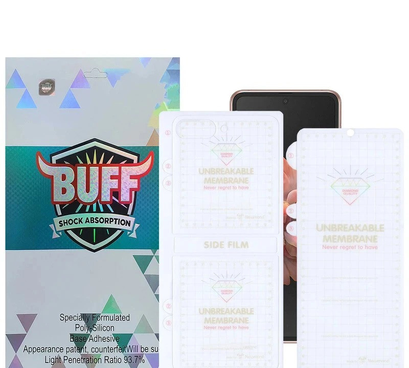 محافظ صفحه نمایش بوف مدل Hydrogel مناسب برای گوشی موبایل سامسونگ Galaxy Z Flip 7 به همراه محافظ پشت گوشی