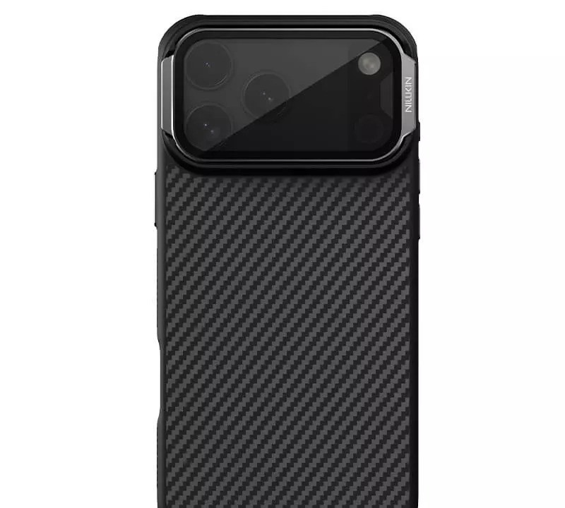 کاور نیلکین مدل CarboProp Magnetic MagSafe Transparent Lens مناسب برای گوشی موبایل اپل iPhone 17 Pro Max