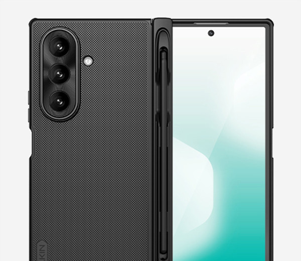 کاور نیلکین مدل Super Frosted Shield Pen Holder مناسب برای گوشی موبایل سامسونگ Galaxy Z Fold 7