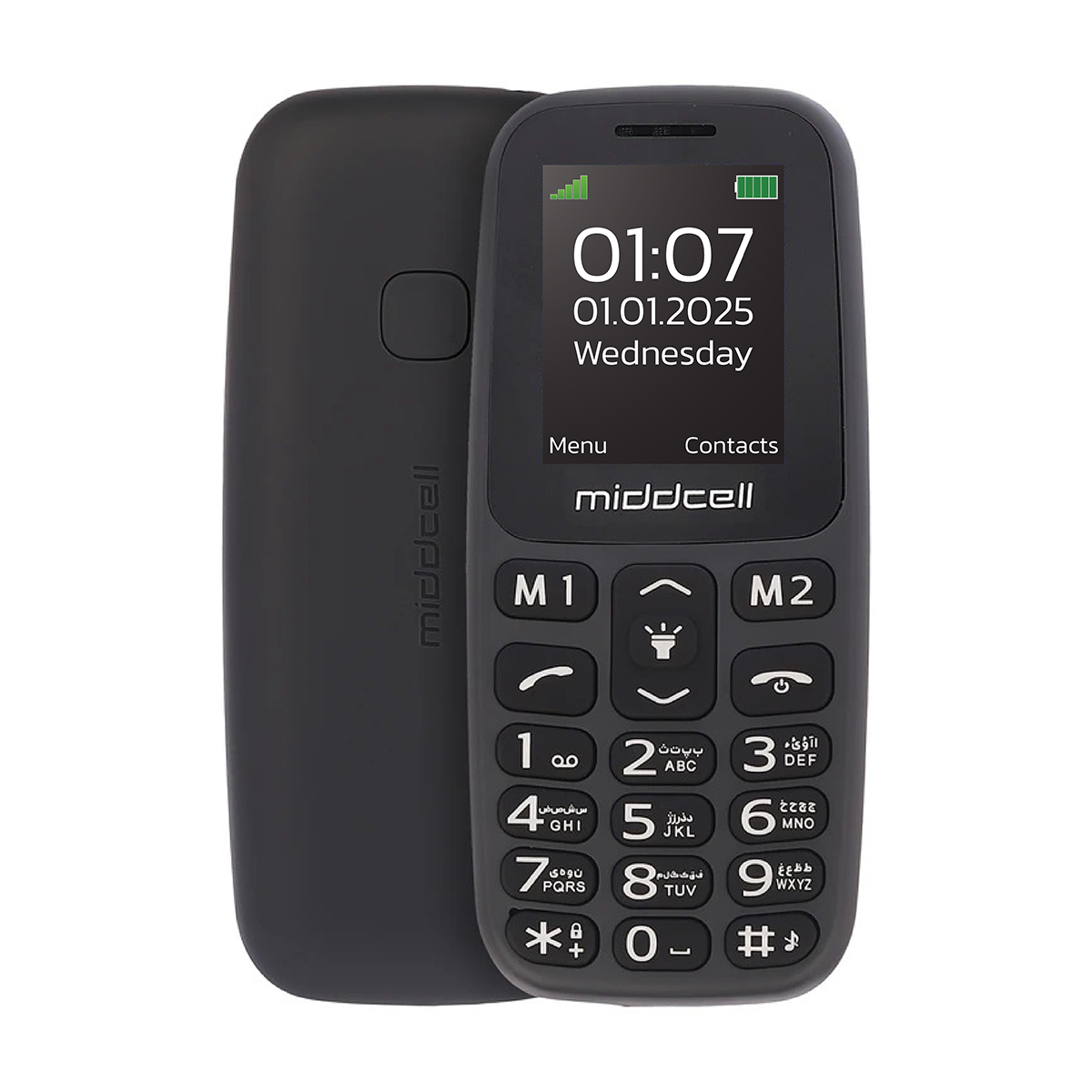 گوشی موبايل میدسل مدل M107 ظرفیت 32 مگابایت رم 32 مگابایت