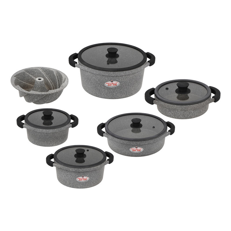 سرویس پخت و پز 11 پارچه زرساب مدل مونارک پلاس کد MP8500 سرویس پخت و پز 11 پارچه زرساب مدل مونارک پلاس کد MP8500