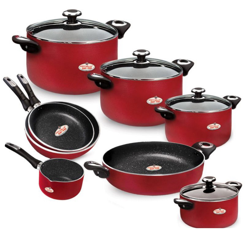 سرويس پخت و پز 12 پارچه زرساب مدل گرانيتا 7580 سرويس پخت و پز 12 پارچه زرساب مدل گرانيتا 7580