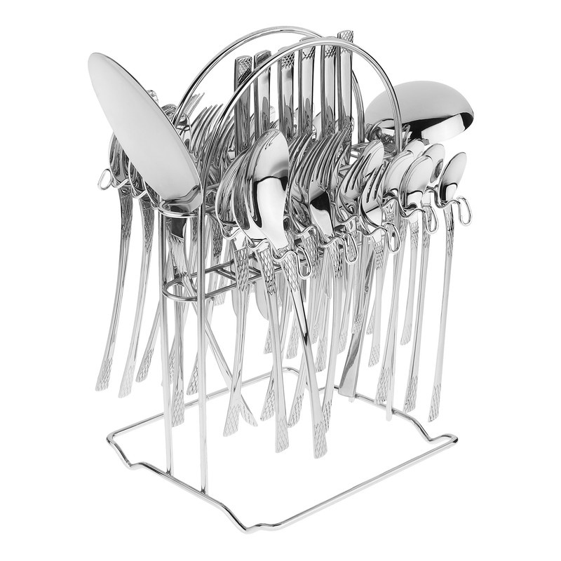 سرویس قاشق و چنگال 39 پارچه رزنتال مدل کومو