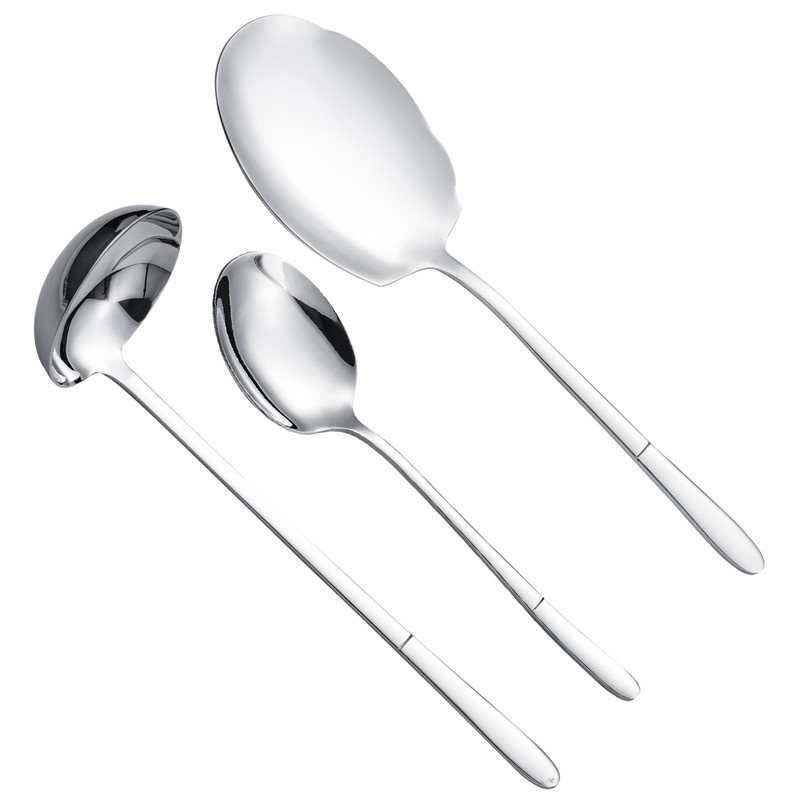 سرویس کفگیر و ملاقه 3 پارچه جی فی نی مدل 06