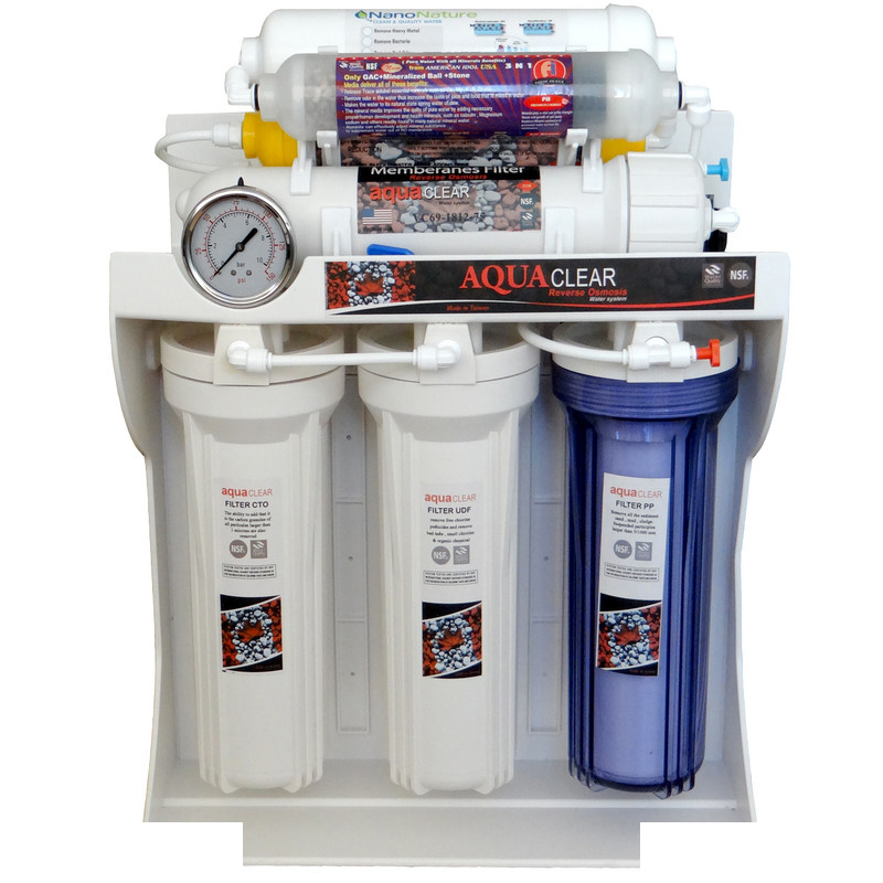 دستگاه تصفیه کننده آب خانگی آکوآ کلر مدل RO-NATURE-3340