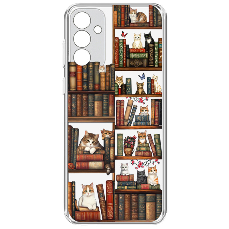 کاور گوشی طرح Cat & Books مناسب برای گوشی موبایل سامسونگ Galaxy A35 کاور گوشی طرح Cat & Books مناسب برای گوشی موبایل سامسونگ Galaxy A35