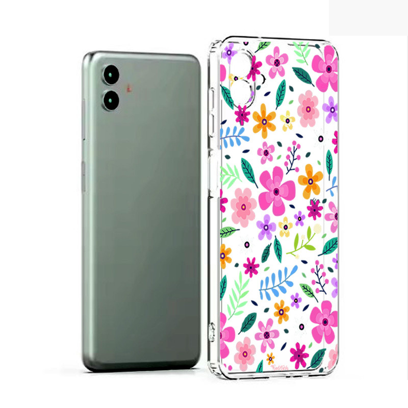 کاور طرح گل مناسب برای گوشی موبایل سامسونگ Galaxy A06 کاور طرح گل مناسب برای گوشی موبایل سامسونگ Galaxy A06