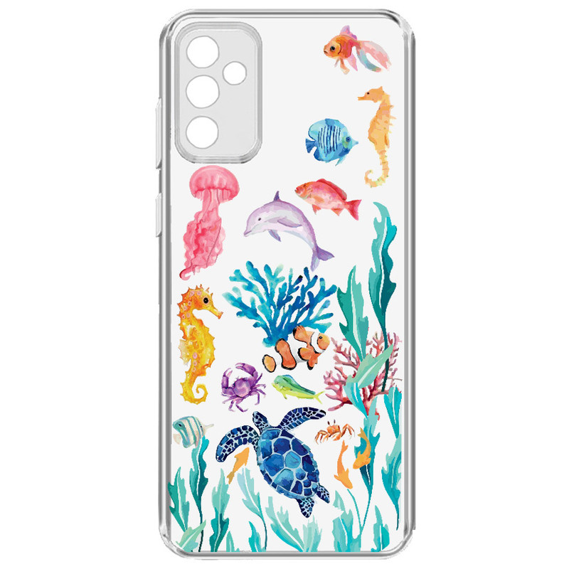 کاور طرح Ocean مناسب برای گوشی موبایل سامسونگ Galaxy A05s
