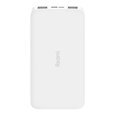 پاوربانک شیائومی مدل Redmi PB100LZM ظرفیت 10000 میلی آمپر ساعت به همراه کابل تبدیل microUSB