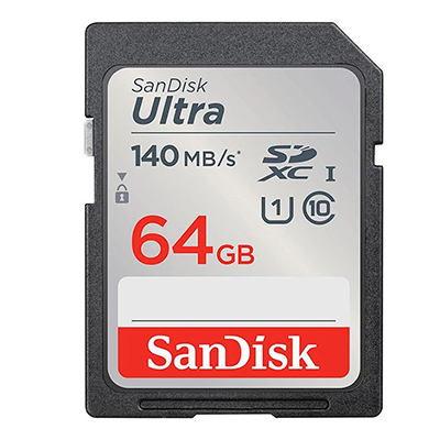 کارت حافظه SDXC سن دیسک مدل Ultra کلاس 10 استاندارد UHS-I U1 سرعت 140MB/s ظرفیت 64 گیگابایت کارت حافظه SDXC سن دیسک مدل Ultra کلاس 10 استاندارد UHS-I U1 سرعت 140MB/s ظرفیت 64 گیگابایت-small-image