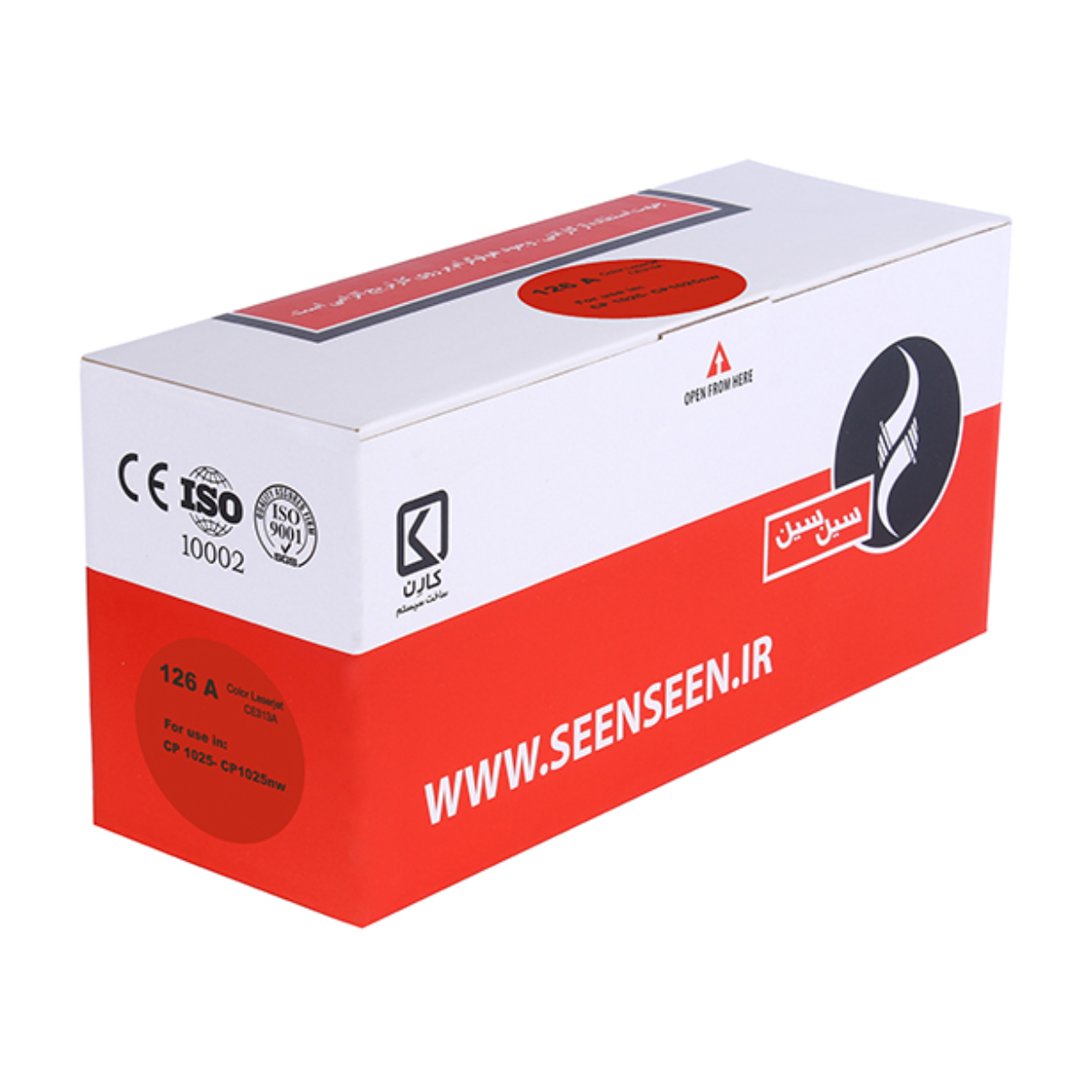 کارتریج سین سین طرح HP 126A قرمز  کارتریج سین سین طرح HP 126A قرمز