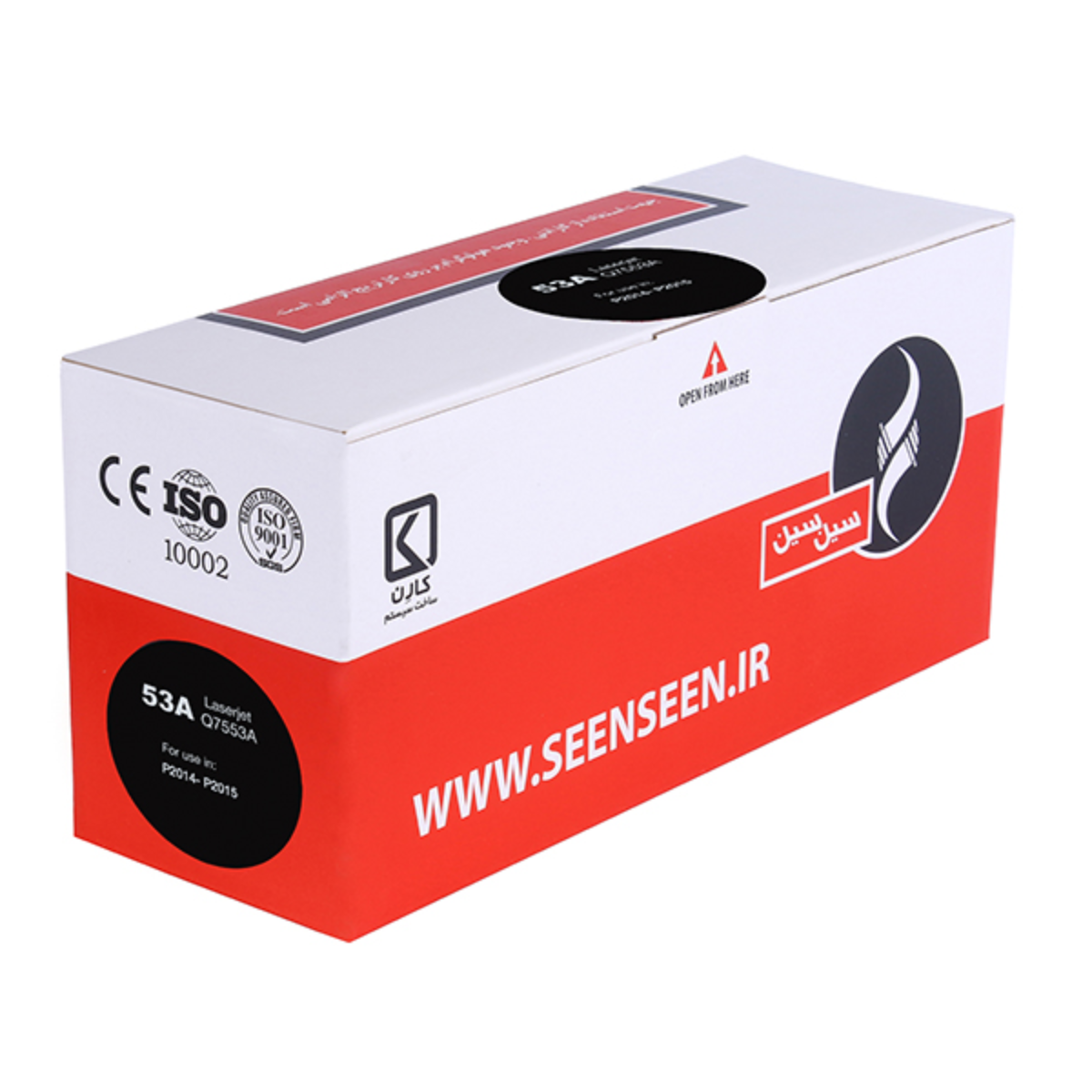 کاتریج سین سین طرح HP 53A مشکی