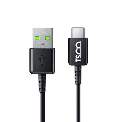 کابل تبدیل USB به USB-C تسکو مدل TCC 202 به طول 1 متر کابل تبدیل USB به USB-C تسکو مدل TCC 202 به طول 1 متر