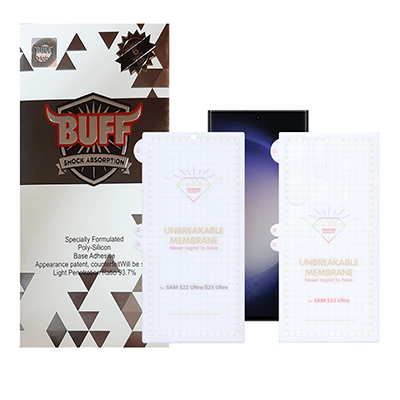 گلس گوشی سامسونگ Galaxy S23 Ultra بوف مات Hydrogel به همراه محافظ پشت گوشی