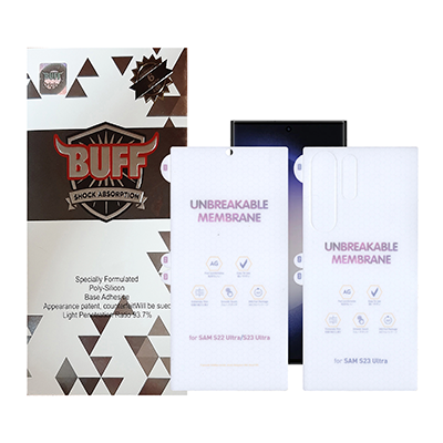 گلس گوشی سامسونگ Galaxy S23 Ultra بوف مات Hydrogel-Matte-G به همراه محافظ پشت گوشی